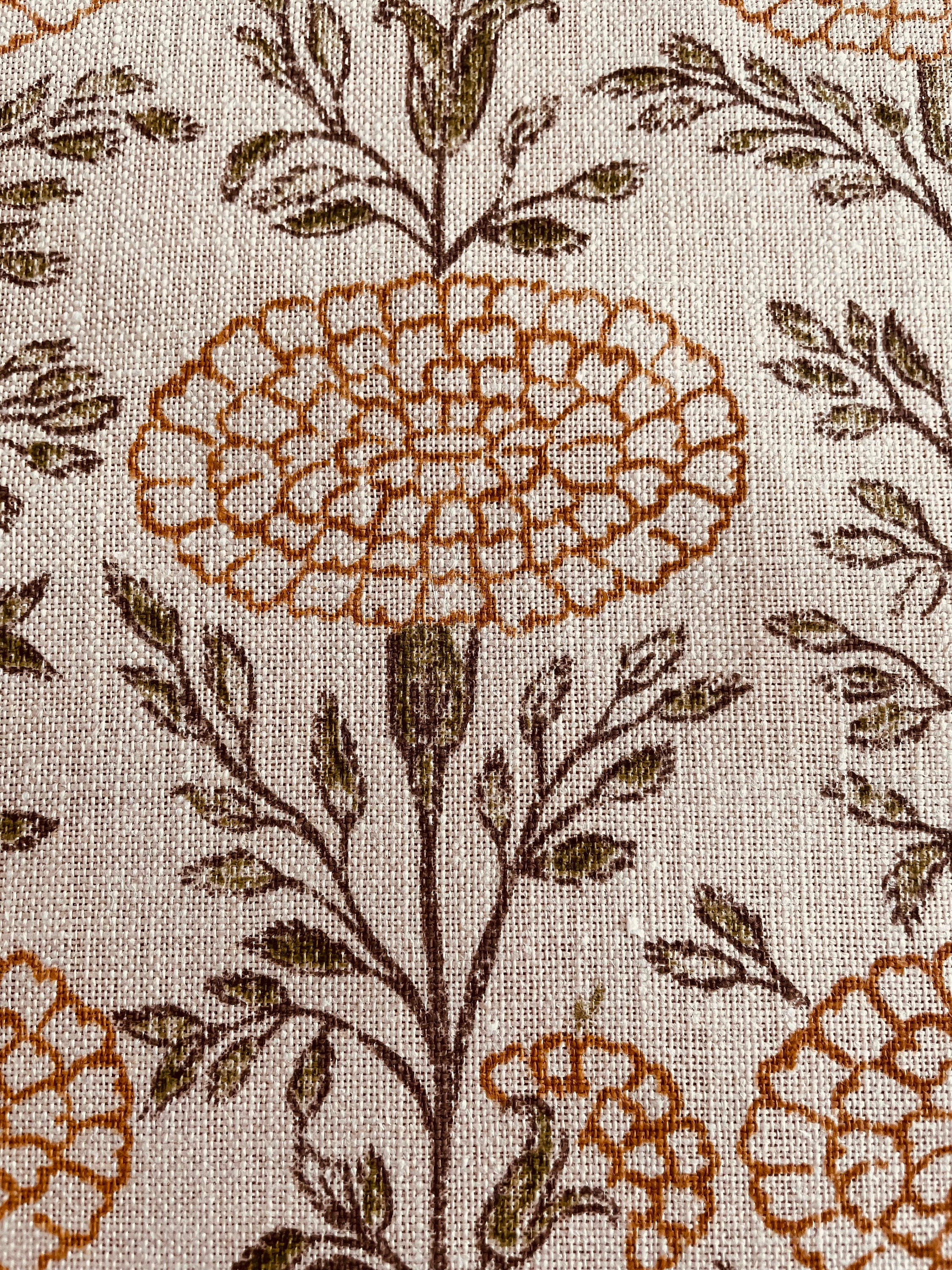 RARE LISA FINE 6 Yards Samode Linen Fabric Last Piece - Etsy