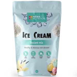Sugar Free Ice Cream Mix – Keto Diet Friendly, Low Carb & Natural, Non GMO, Vanilla. Weight: 8oz/226.8 gr.