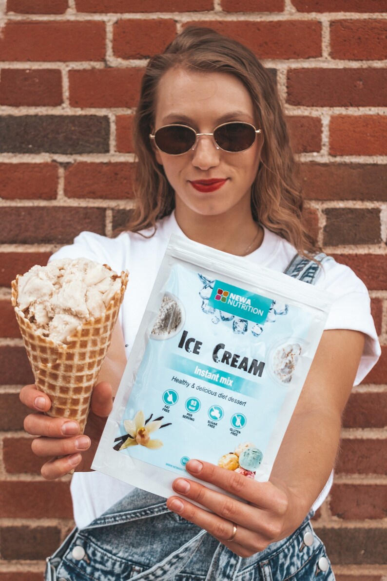 Sugar Free Ice Cream Mix Keto Diet Friendly, Low Carb & Natural, Non