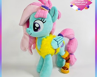 Kerfuffle - Lying Plush Pony - MLP
