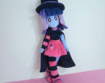Boneca de Pelúcia Flawless Sparklemoon - Equestria Girls - MLP