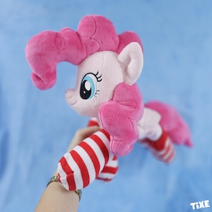 Pinkie Pie Mütze mit Socken Plüsch - Handgefertigtes Plüsch - MLP
