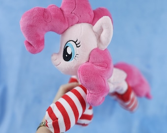 Pinkie Pie Beanie with Socks Plush - Handmade Plush - MLP