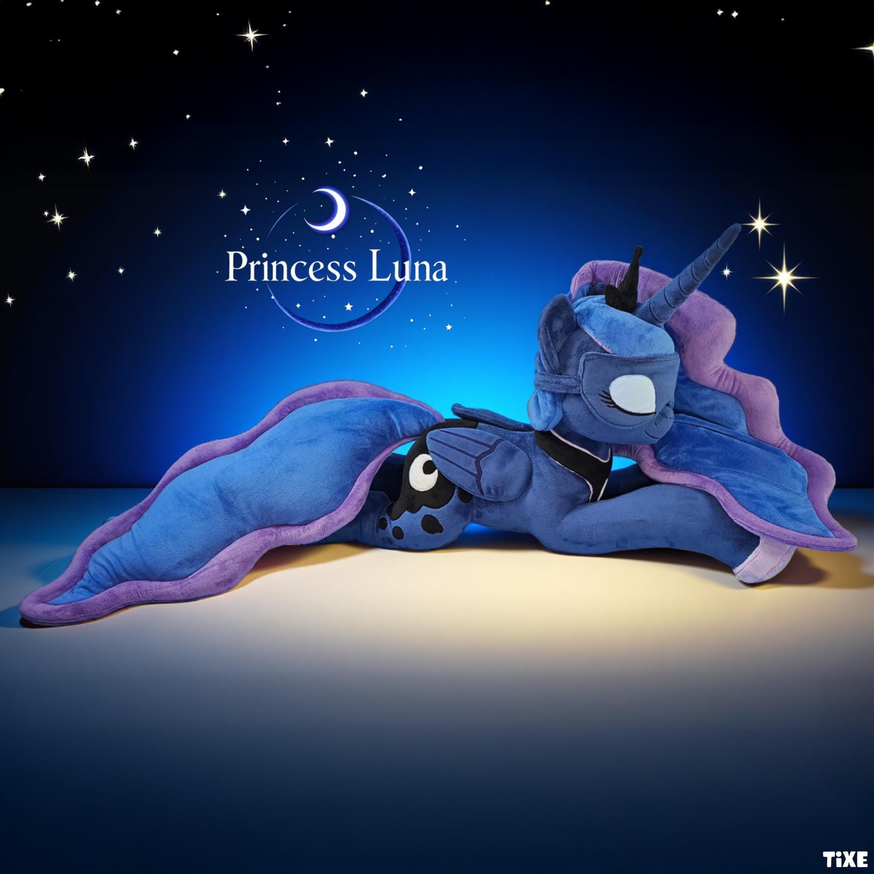 等身大プリンセス・ルナ（アクセサリー付き） - 睡眠マスク