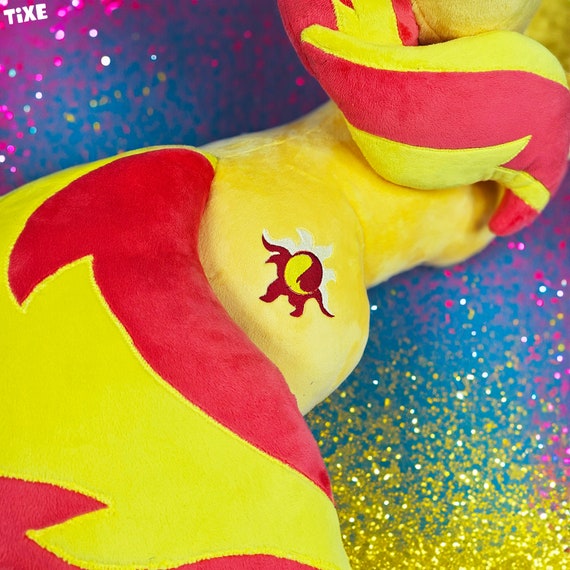 ヴィランズ マイリトルポニー ぬいぐるみ サンセットシマー サンセットシマー MLP にインスパイアされたぬいぐるみ - Etsy 日本
