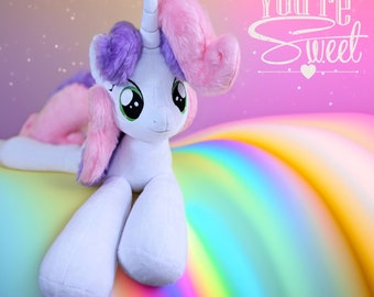 マイリトルポニー 数量限定　50cm ビッグサイズ　ラリティ　ぬいぐるみ本体 マイリトルポニー ラリティ BIGぬいぐるみ ビッグ 第2弾 - メルカリ