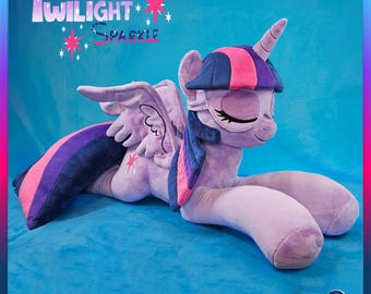 Twilight Sparkle with Sleeping Mask - Life-size Plush - My Little Pony Plush