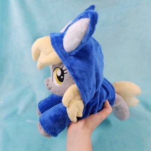 Derpy Bunny Hoodie - Handmade Beanie Plush - Etsy UK