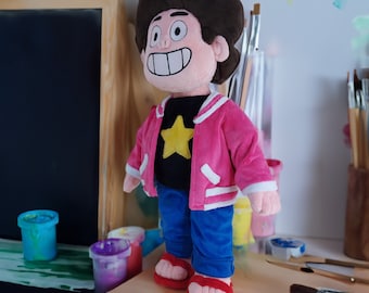 Steven Quartz Muñeco de peluche de Steven Universe de 60 cm