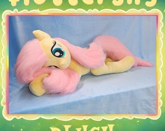 Fluttershy Peluche Tamaño Real - Mi Pequeño Pony Peluche