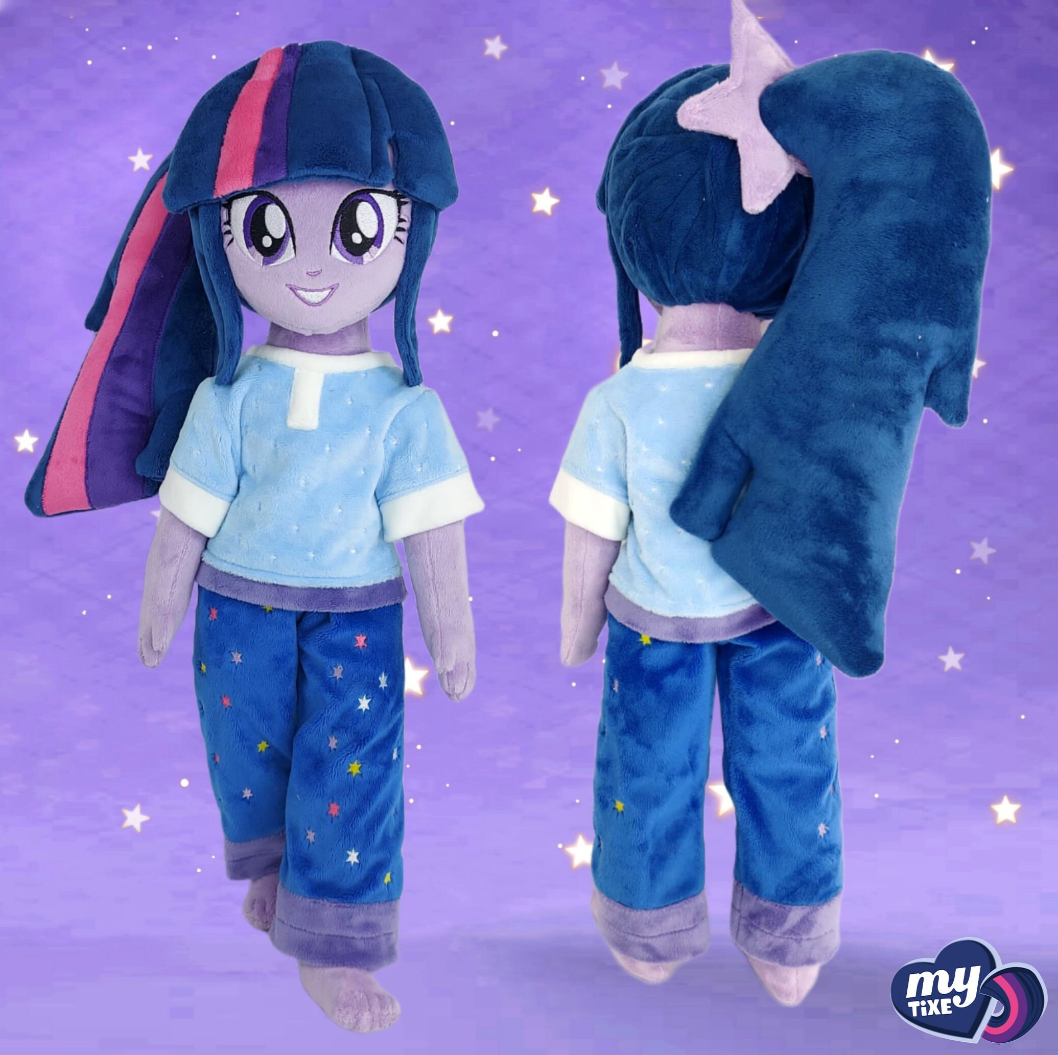 Fantasia My Little Pony Infantil Azul Vestido Equestria Girls