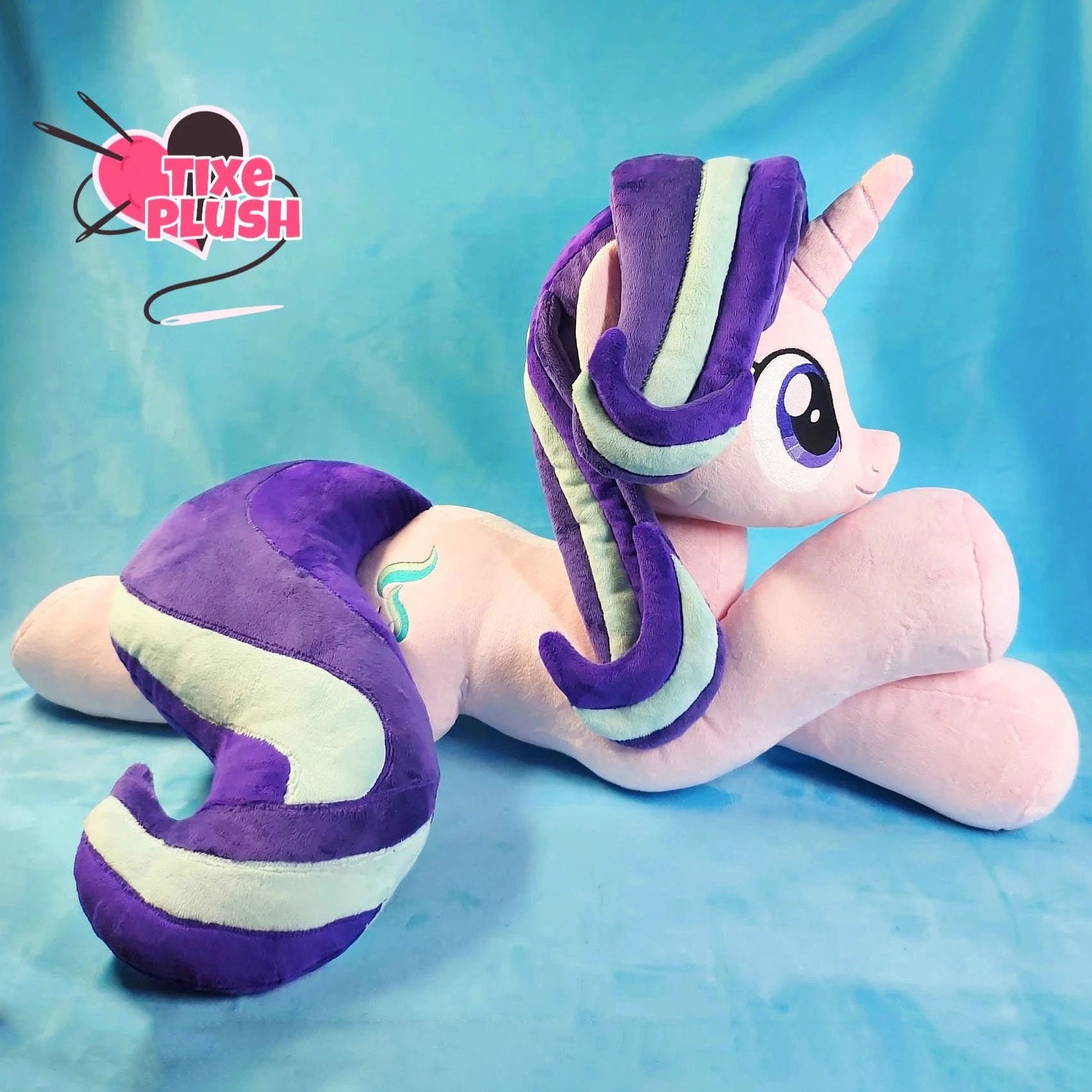 Giant my little on sale pony stuffed animal