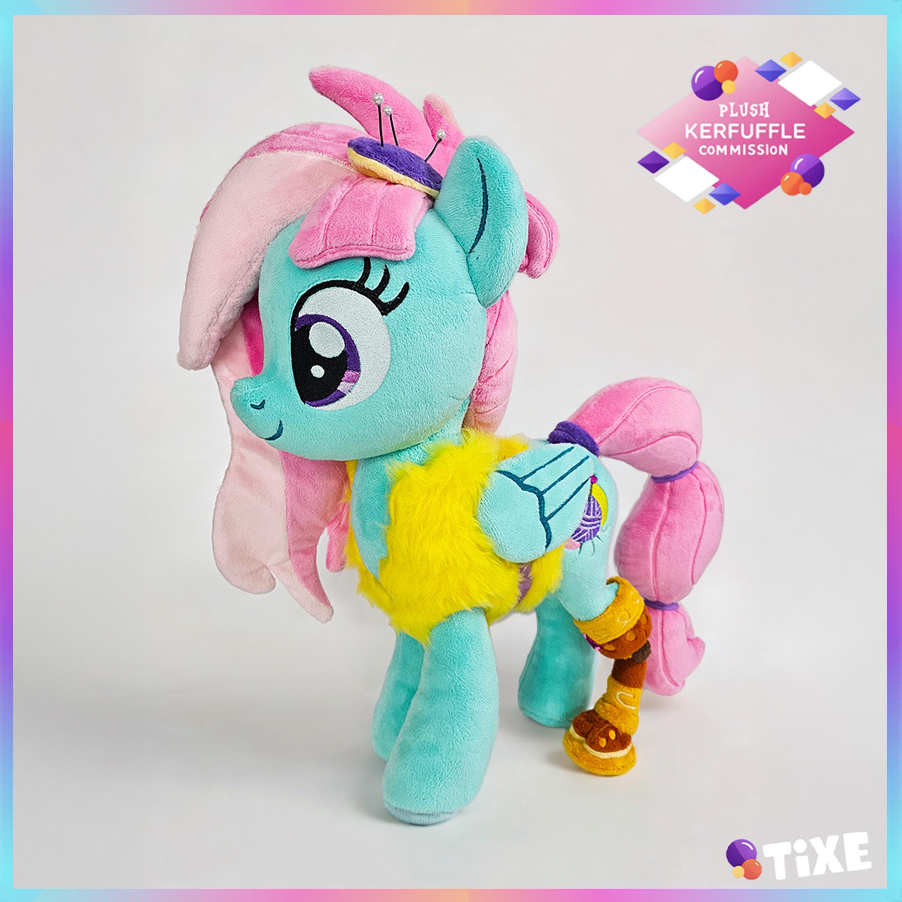 Kerfuffle - Lying Plush Pony - MLP - Etsy