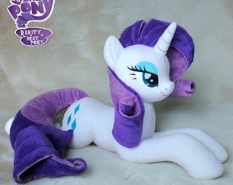 Peluche Rarity de tamaño natural (100 cm) - My Little Pony Plush
