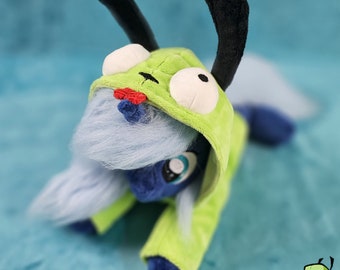 Princess Luna with GiR Hoodie Plush - Handmade Beanie Plush