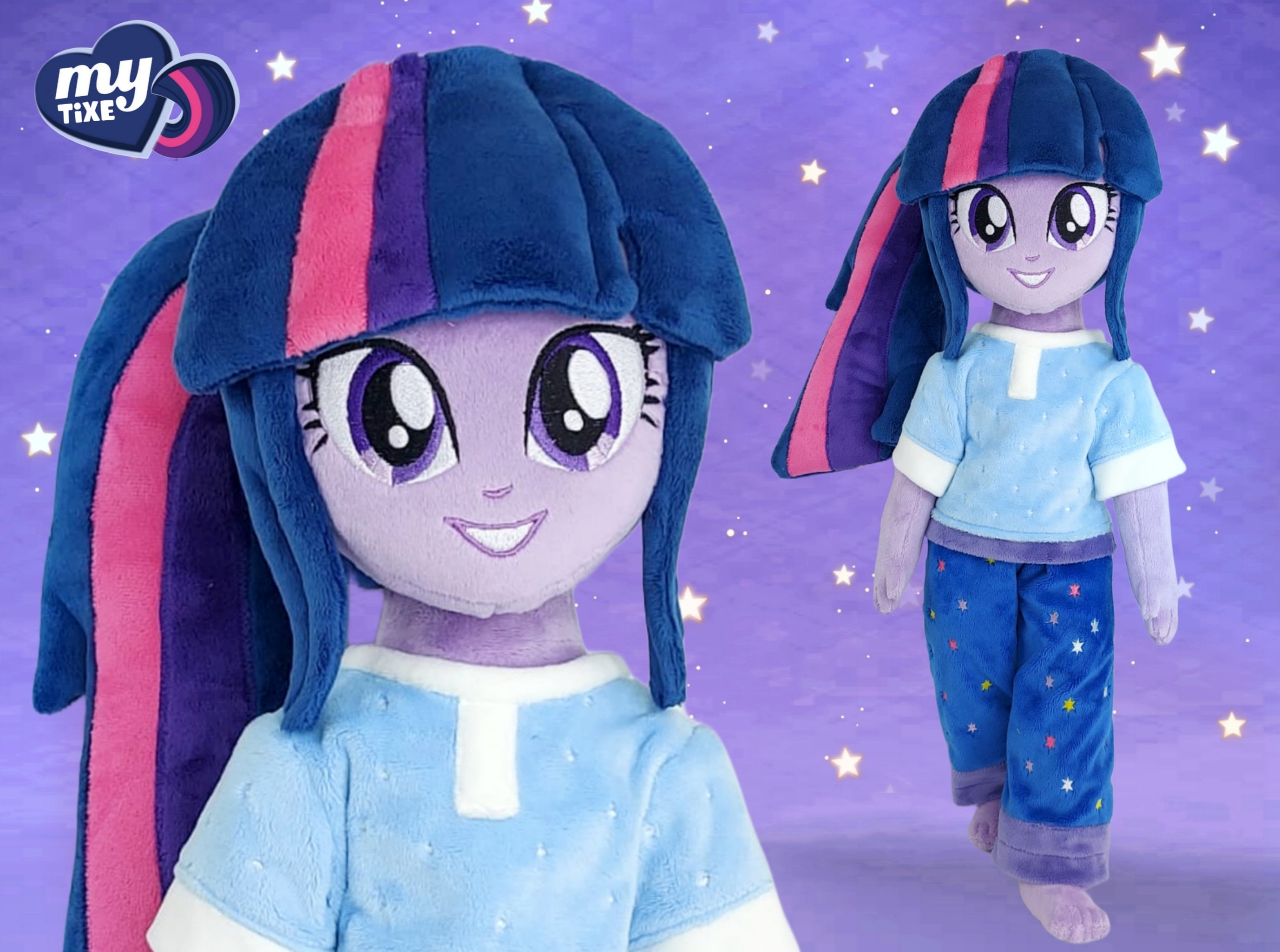 Children's Twilight Sparkle Kigurumi My Little Pony Pajamas - 4kigu