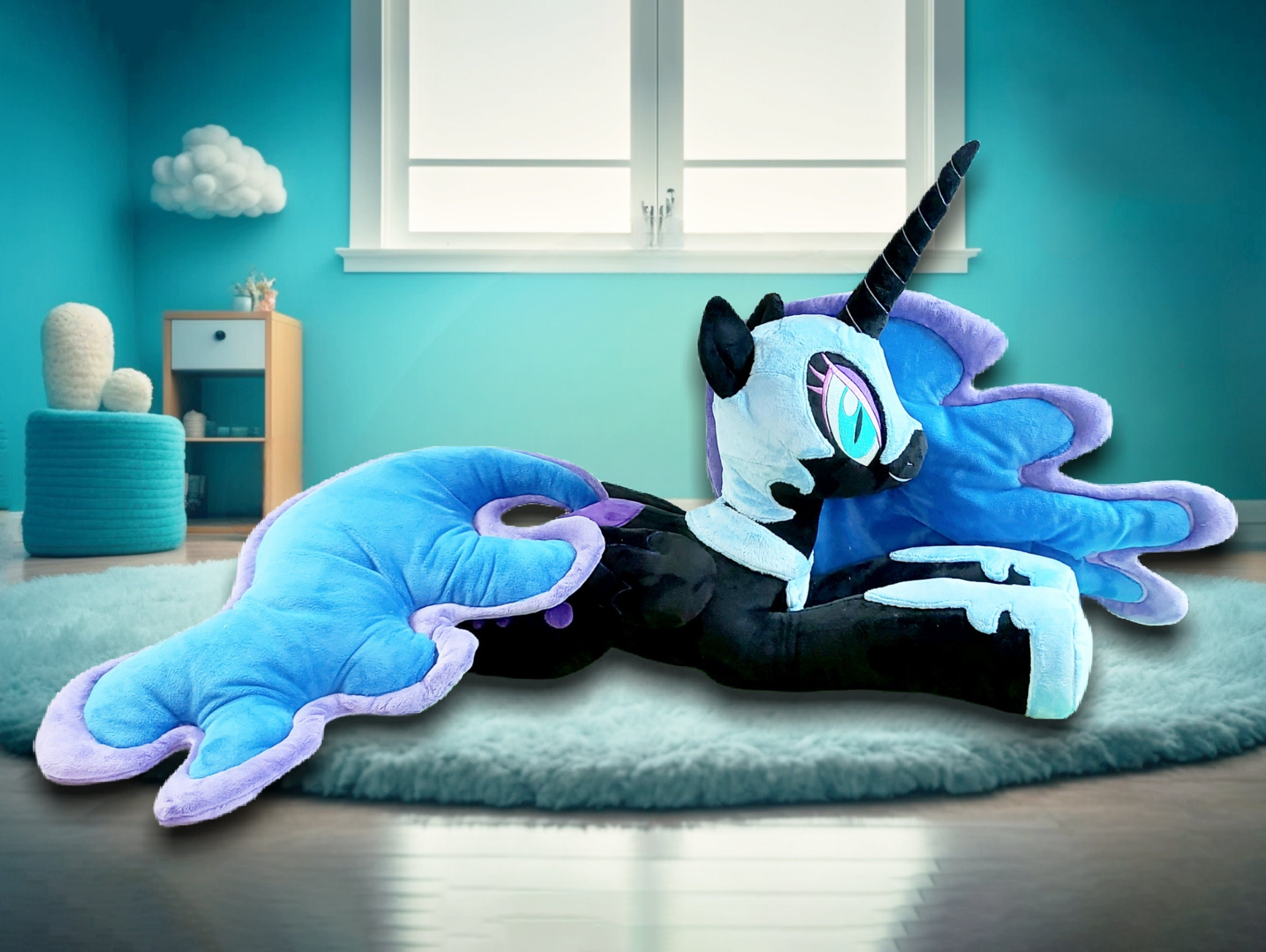 ナイトメア・ムーン - プリンセス・ルナ - 等身大ぬいぐるみ