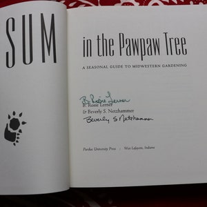 Possum in the Pawpaw Tree A Seasonal Guide to Midwestern Gardening