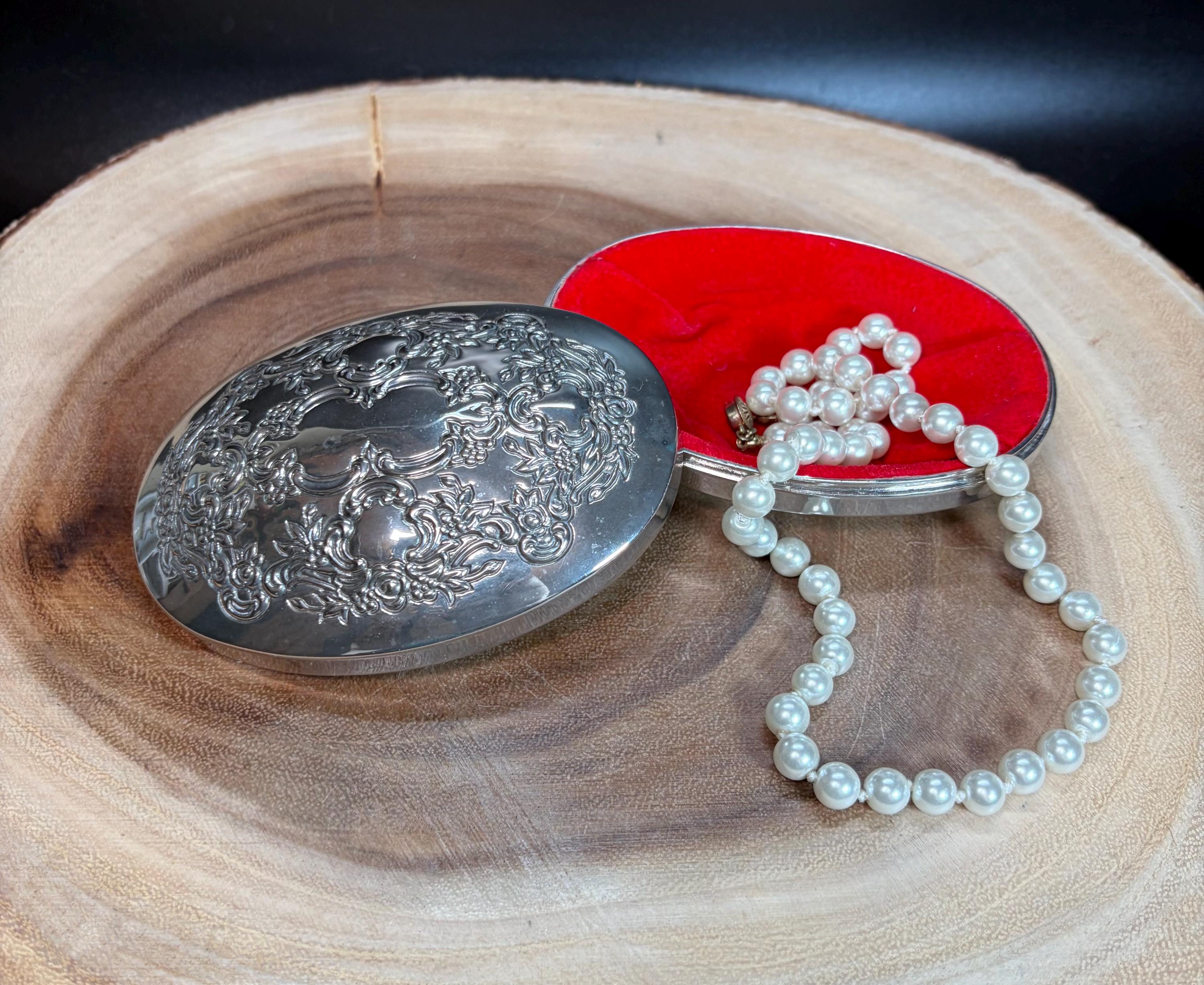 International Silver Company Jewelry Box - Etsy