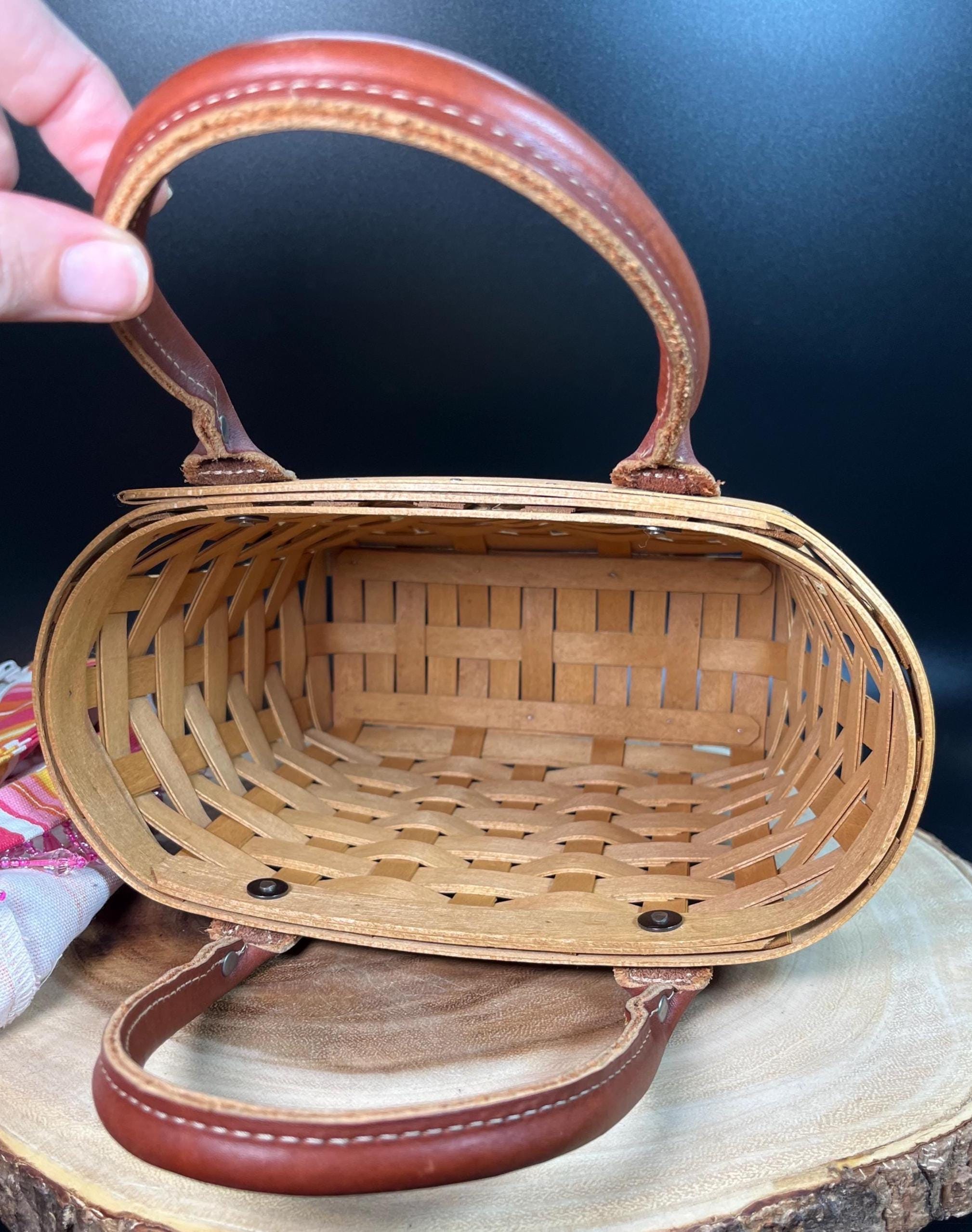 ヴィンテージ ロンガバーガー ボードウォーク バスケット パース