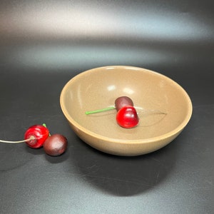 Russel Wright Iroquois Nutmeg Brown Cereal Bowl: MCM Dinnerware
