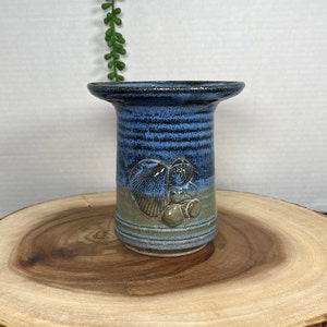 Pottery Seashell Vase 