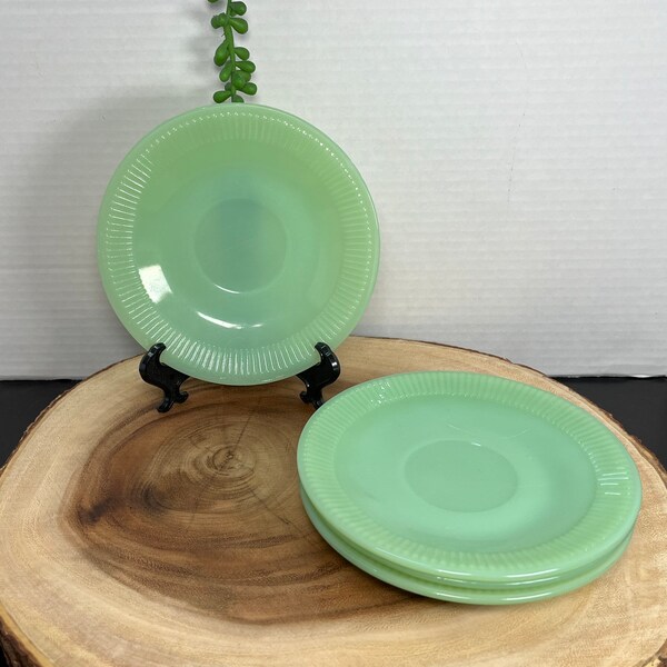 Jadeite Saucers Etsy