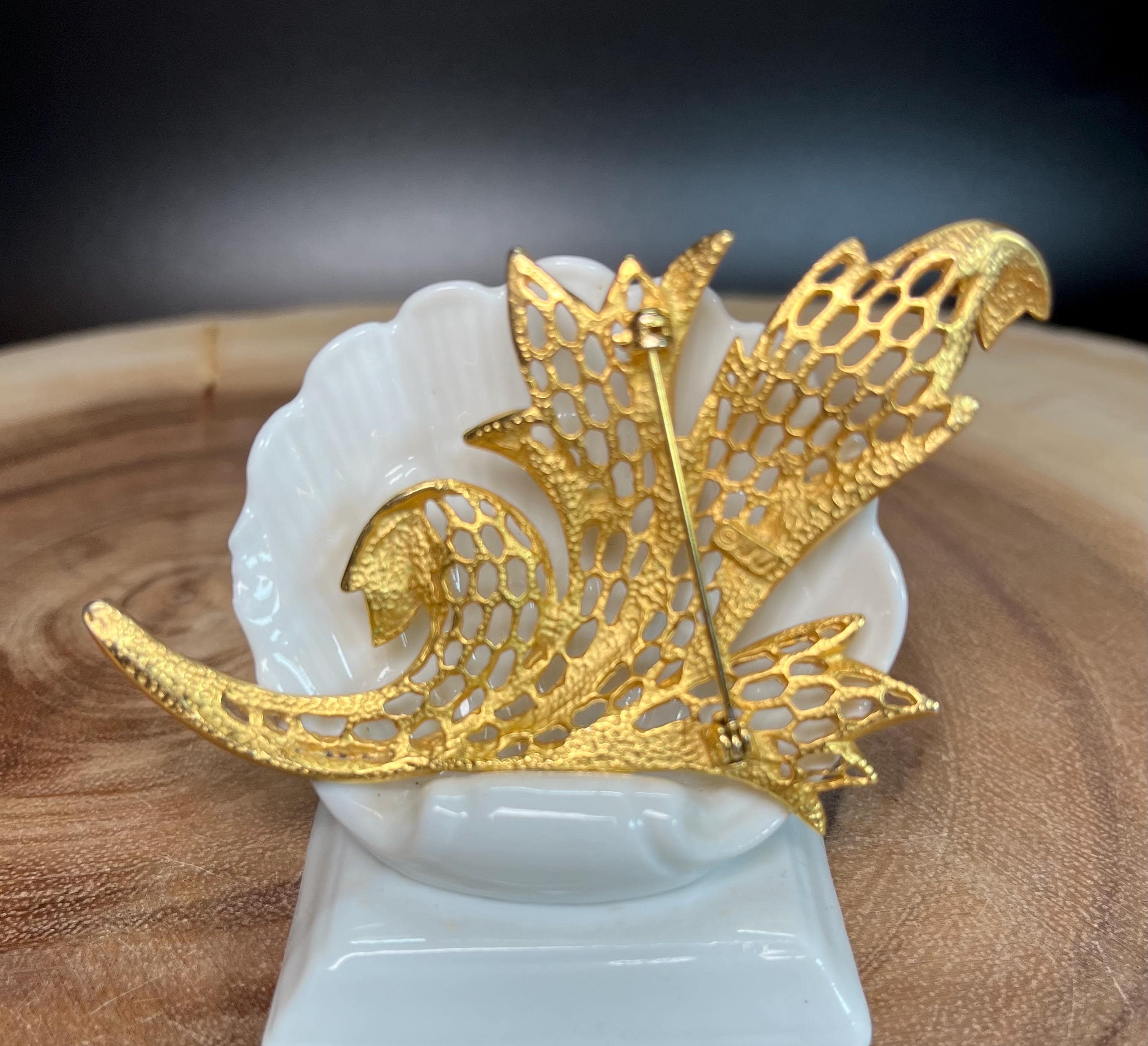 Splendida Spilla Chiave Di Violino Argento Marcasi - Foto 12