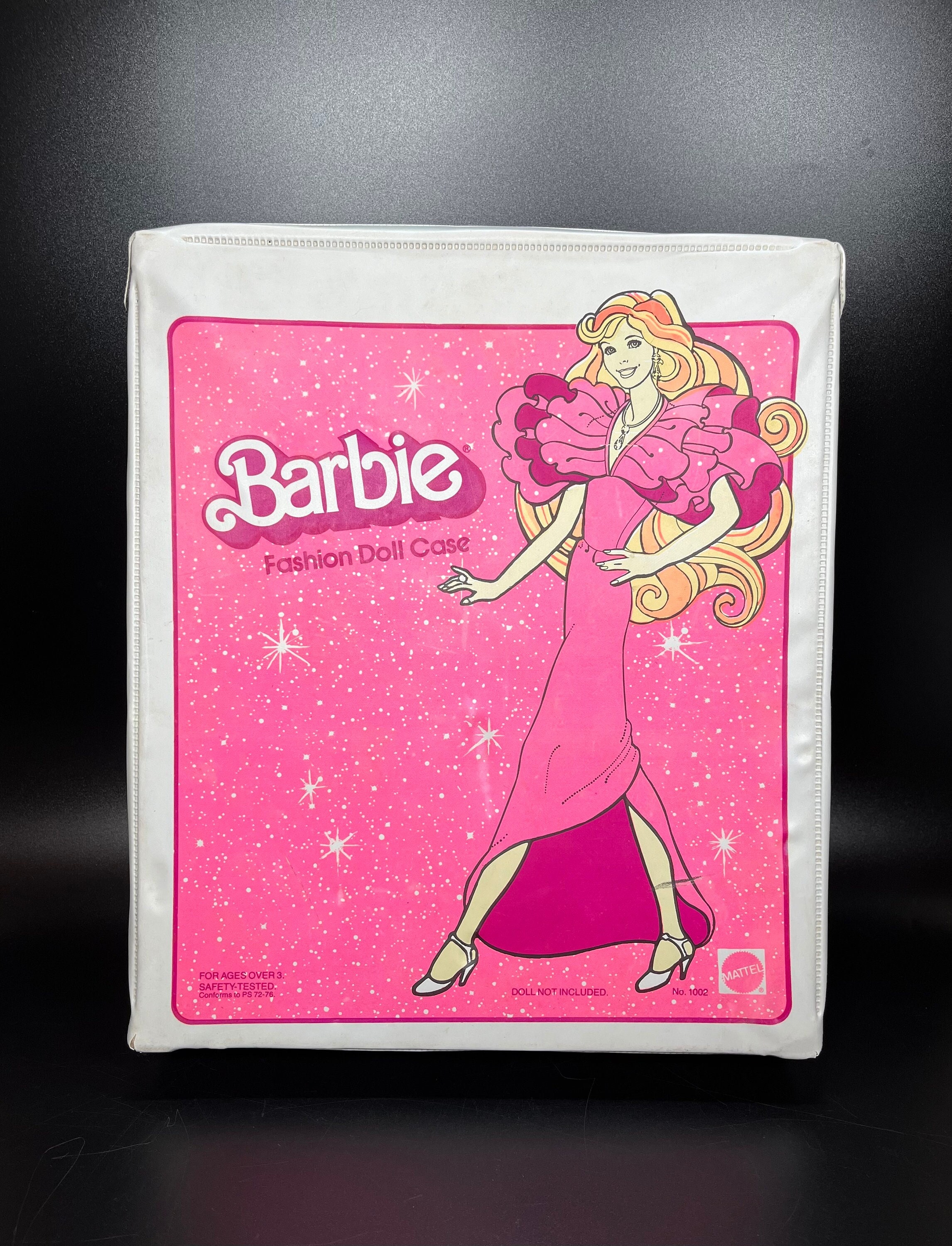Barbie Case Golden Dream Fashion Doll Trunk Carrying Case #1004 Mattel  Vintage