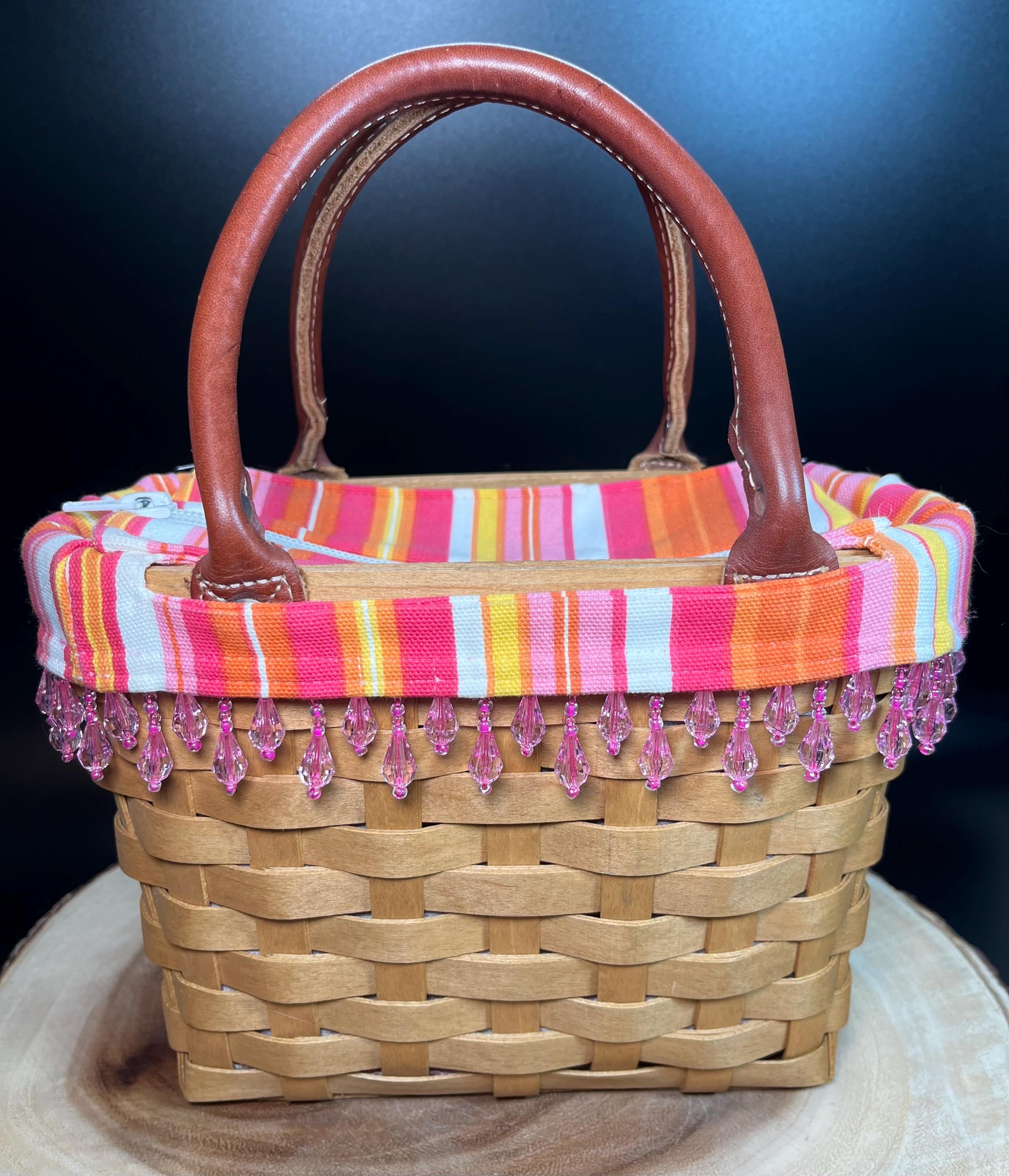 ヴィンテージ ロンガバーガー ボードウォーク バスケット パース