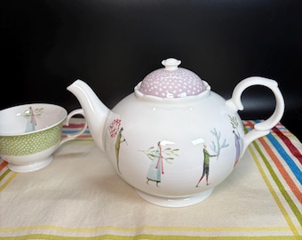 Porcelanowy czajniczek Portmeirion A Fine Romance