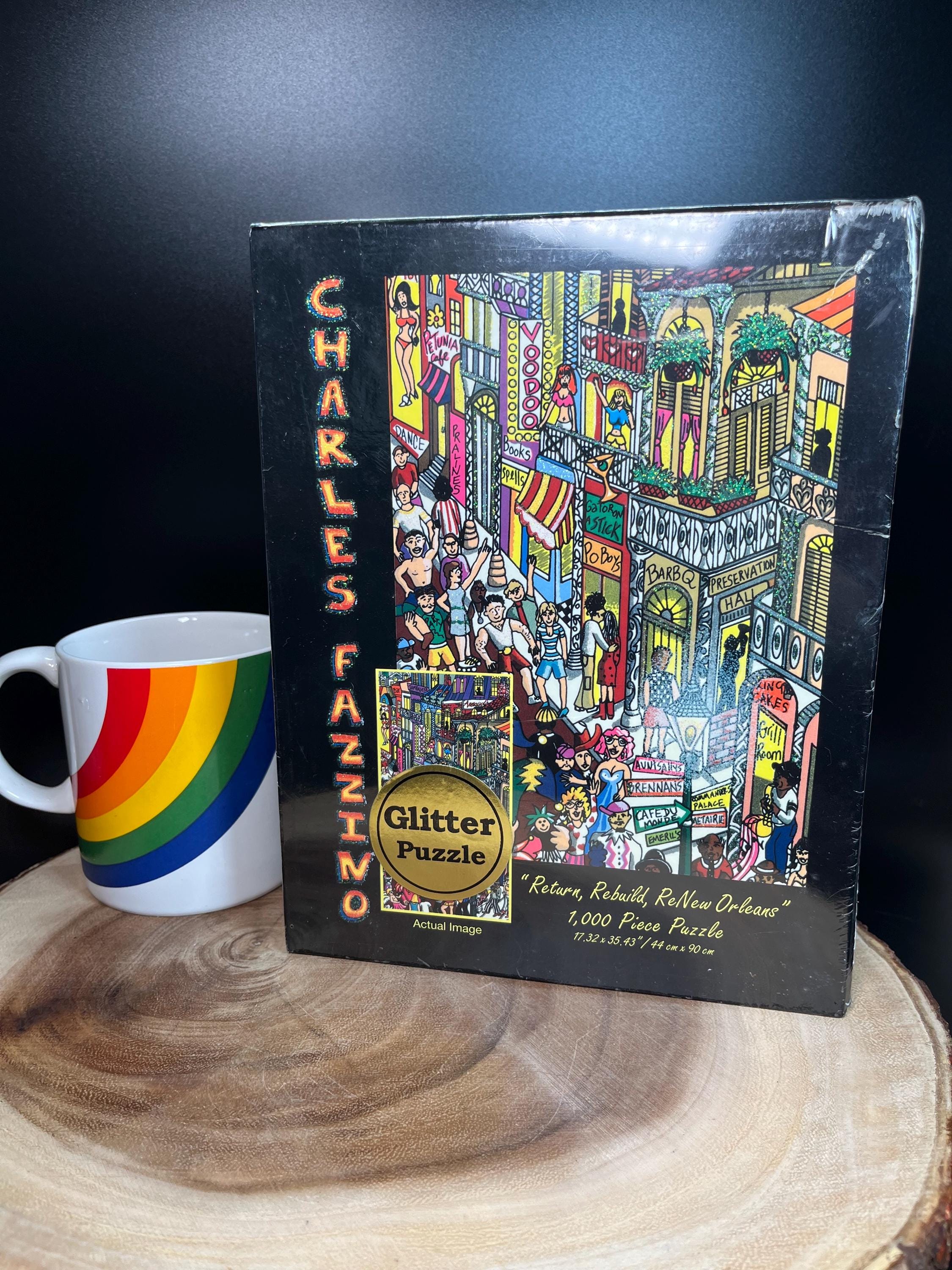 新品未開封 プレミア CHARLES FAZZINO 2000ピースパズル Charles Fazzino Puzzle - Etsy