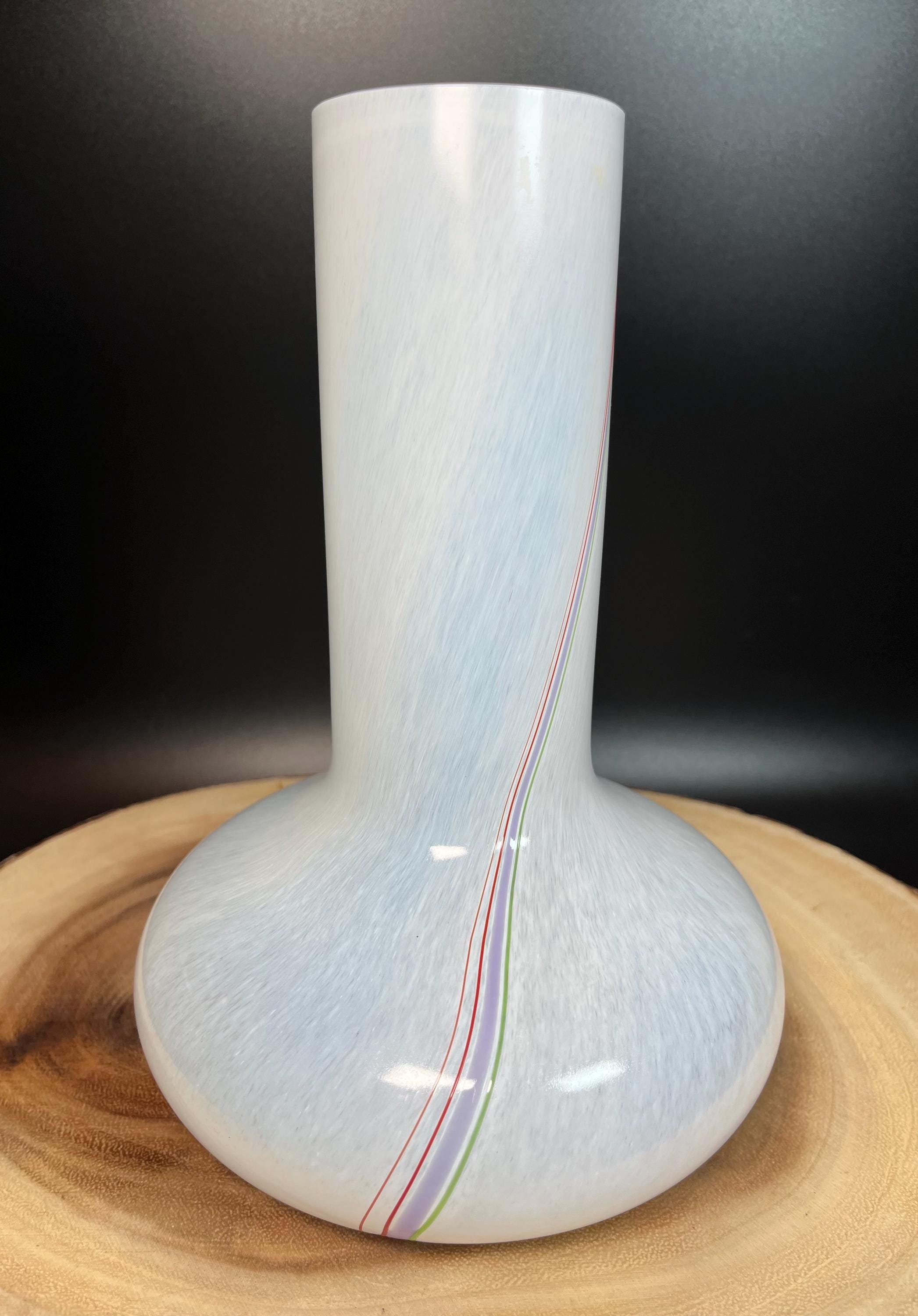 Kosta Boda 花瓶 花びん　B. Vallien Kosta Boda B Vallien Rainbow Mini Vase Signed Swedish Art