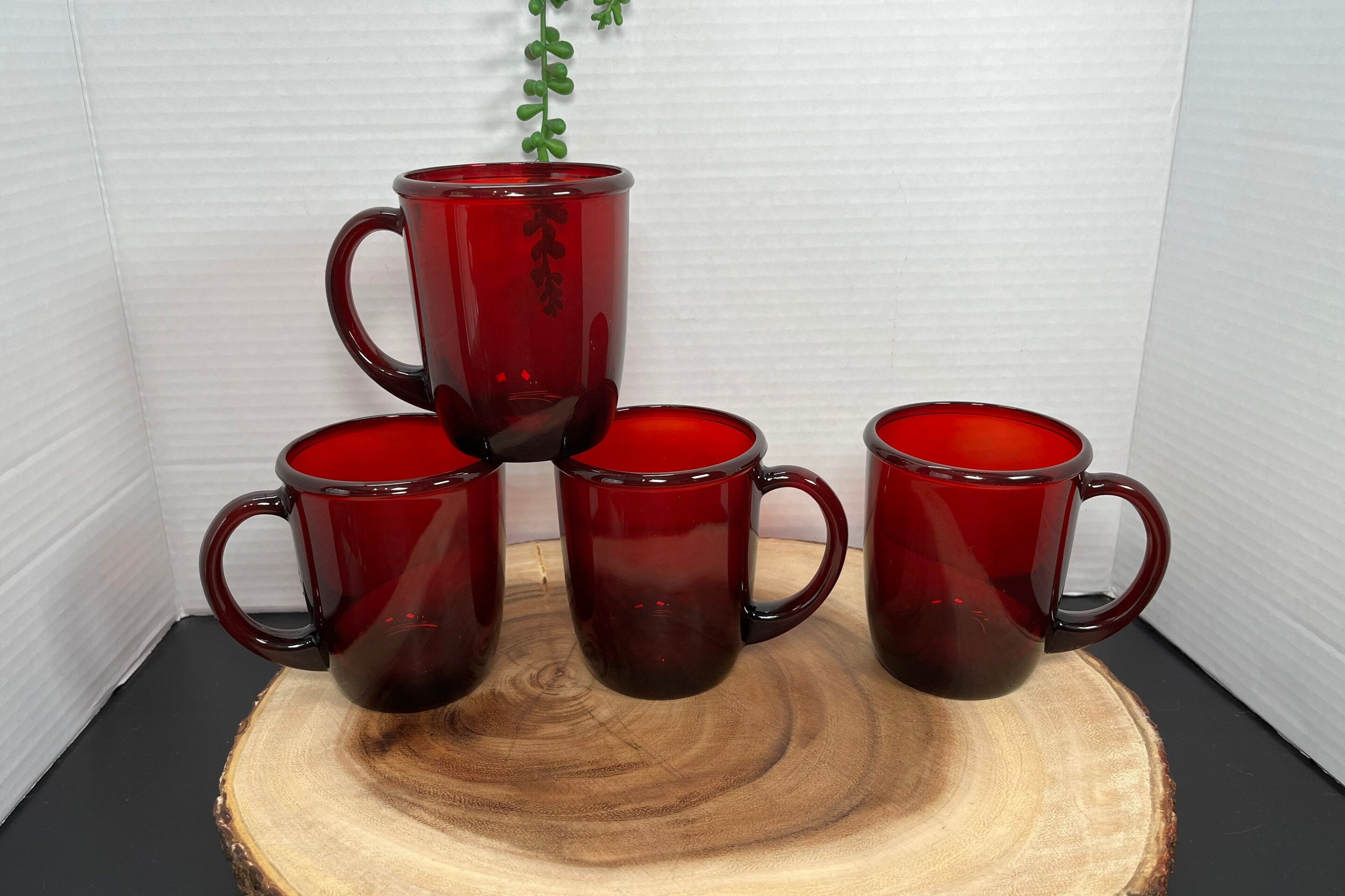 Arcoroc Classique Clear Mugs - Set of 4