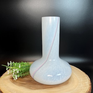 Vintage Kosta Boda Art Glass Vase: Signed Bertil Vallien, Swedish Contemporary