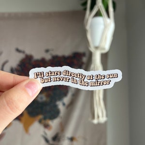 Me and Karma Vibe like that Taylor Eras Midnights Swift Sticker