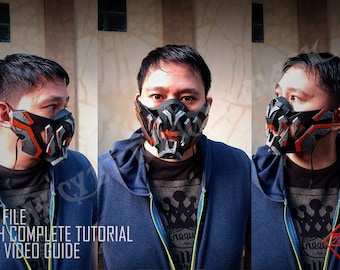 Eva Foam Mask Template - Etsy