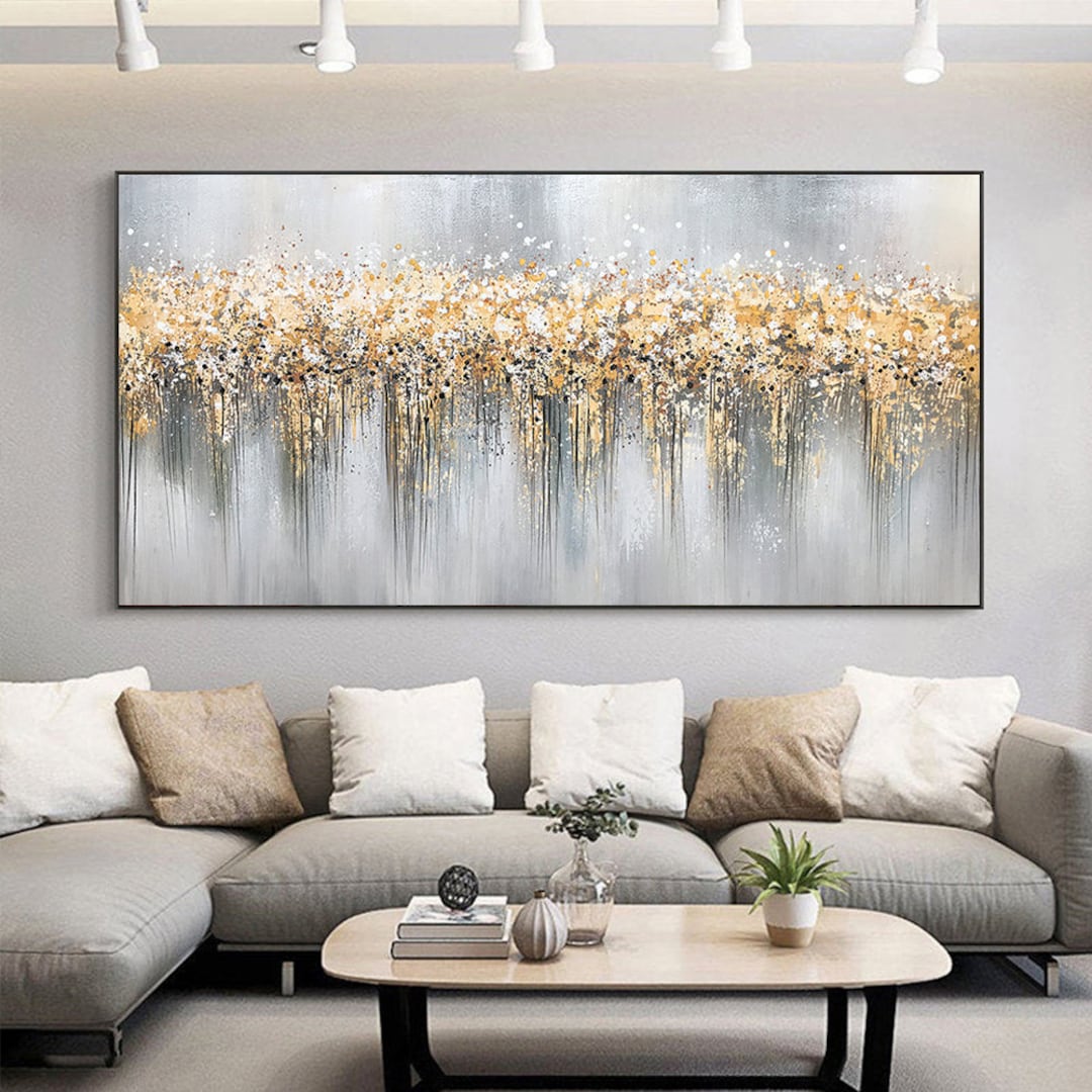 Original Abstract Oil Painting on Canvas Texture Wall Art - Etsy