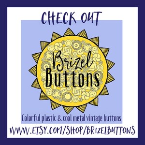 Travertine Beige Vintage Faux-Marble NOS Buttons, ≈28mm 1-1/8 inch - Tonal-Beige Veined Cross-Cut Imitation Marble 4-Hole Sew-Throughs BB255 imagen 6