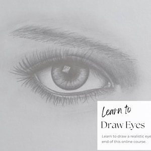 Augen zeichnen lernen | Online-Course | Lernen | Zeichenkurse | Bleistift Kunst | Kunst | Kunstanleitung | Anleitung | Hobbys | Zeichnen lernen | Augen