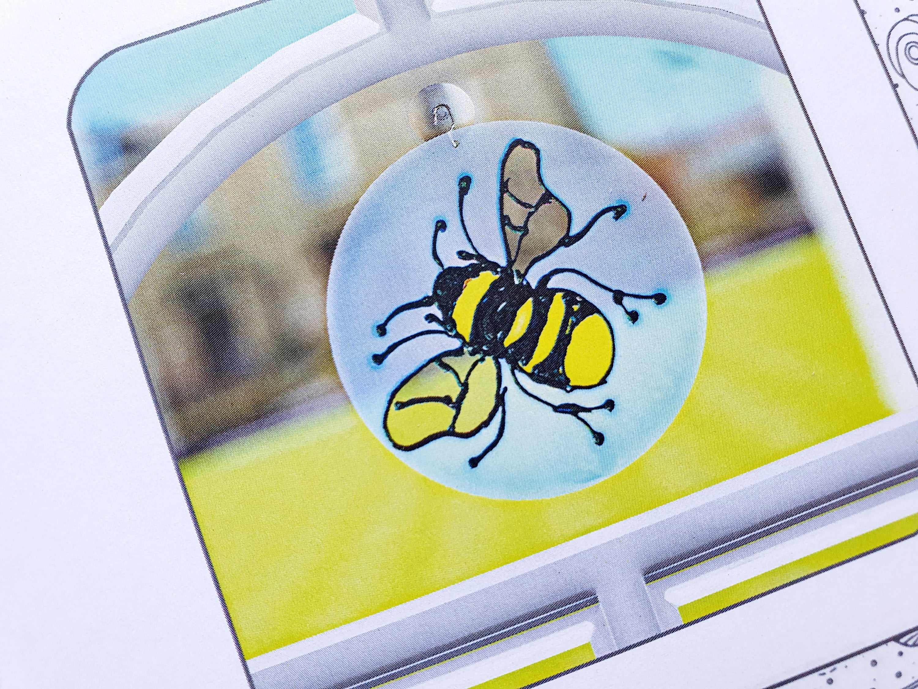 Peak Dale Bee Glass Painting Kit Glass Painting Craft Kits Etsy UK