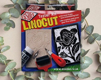 Lino Cut Taster Kit | Lino Printing Kits | Art Kits For Adults | Art Printing Kits For Beginners | Lino Cutting Kits For Adults |
