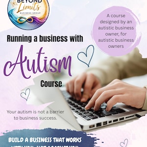 The Autism-Friendly Business Blueprint Course | Running a Business with Autism: Build a Business That Works for You | Autistic Entrepreneurs