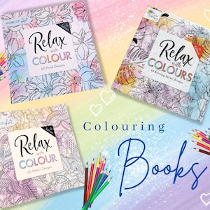 Colouring Book - Patterns - Floral - Animals | Adult Colouring Books | Colouring | Mindfulness | Colour Therapy|  Mindful Colouring | Colour