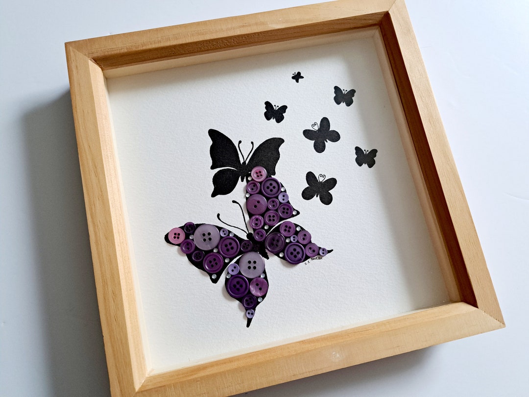 【PB Teen】Blush Folded Butterfly Framed Art フレームアート Blush Folded Butterfly Framed Art, 25