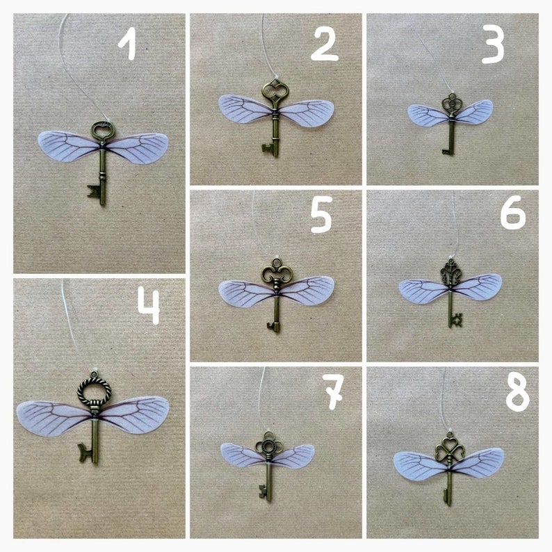 Magic Flying Keys Set Wizard Flying Key Ornament Set Hanging - Etsy