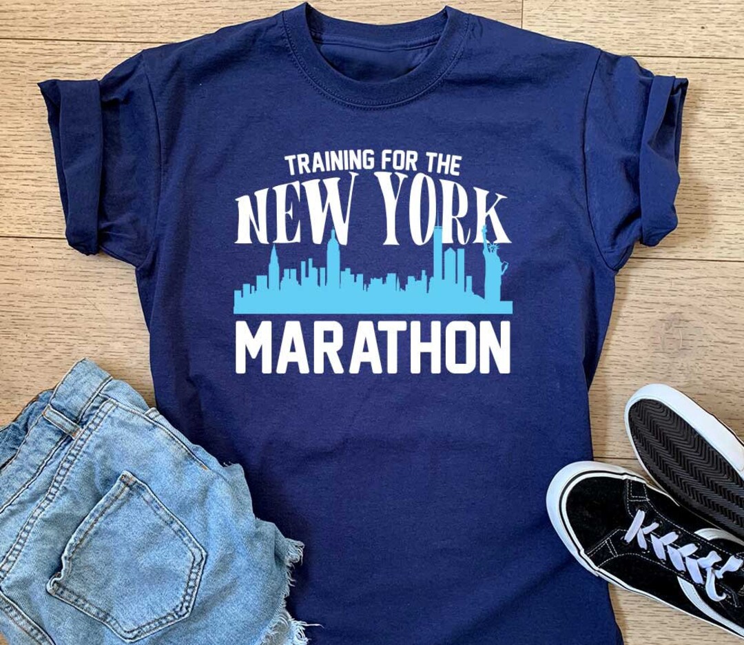 Ladies Training for the New York Marathon Tshirt Womens Etsy