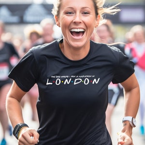 London Marathon T-shirt: Friends Inspired Running Top
