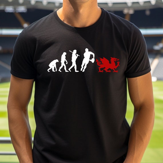 Evolution Of Rugby T-Shirt Funny Of Rugby Gift Evolution Of Rugby T-Shirt Funny Of Rugby Gift