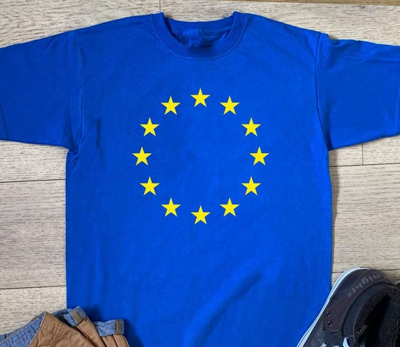 European Union Flag T Shirt European Union Flag T Shirt